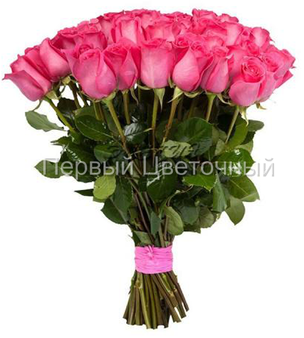 Элитные розовые высокие голландские розы (80 см. 90 см.) в Ставрополе